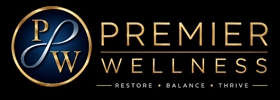 The Premier Wellness website sidebar logo