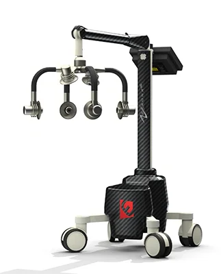 ZENORA laser therapy device with four adjustable treatment heads